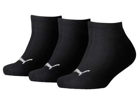 Talla: 35 38 - Calcetines PUMA Invisible 3p para niños en color negro on Sale