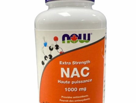 Now Foods NAC 1000mg Extra Strength 120 Tabletas - Apoya la salud celular y la función del sistema inmunológico (Cad: 31 03 2024) Hot on Sale