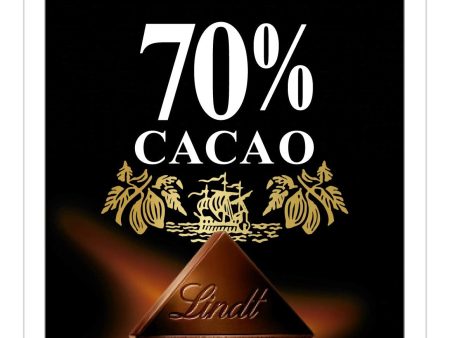 Tableta de chocolate Lindt Noir Intense 70% Cacao 100 g Embalaje Deteriorado Online now